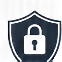 Icône d'un bouclier avec un cadenas, représentant la sécurité et la protection des données lors des achats en ligne.