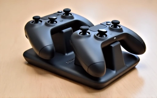 Station de recharge double pour manettes